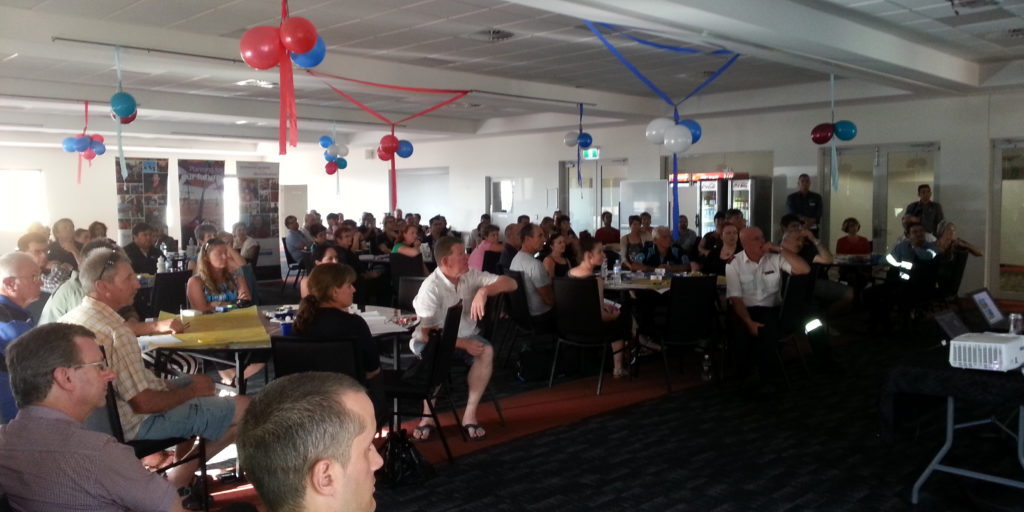Community members at with Karratha Revitalisation workshop, 12th February 2014
