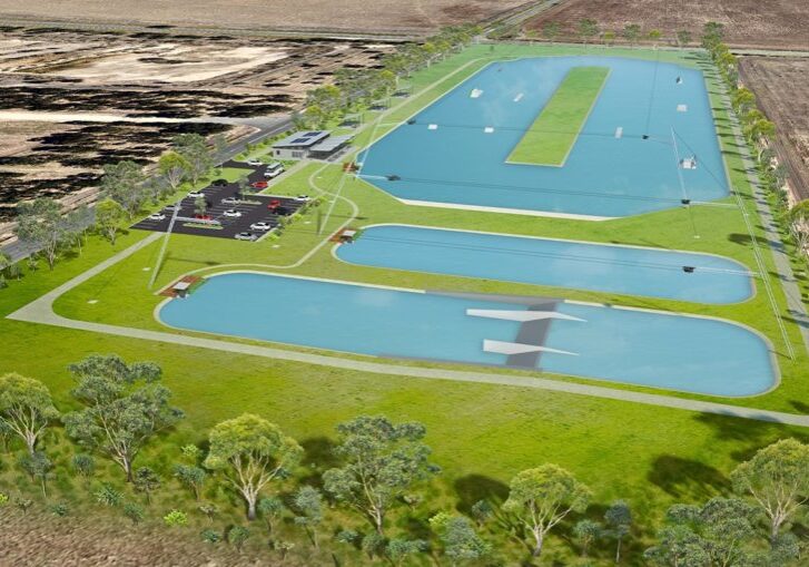 3D render of the future Perth Wake Park