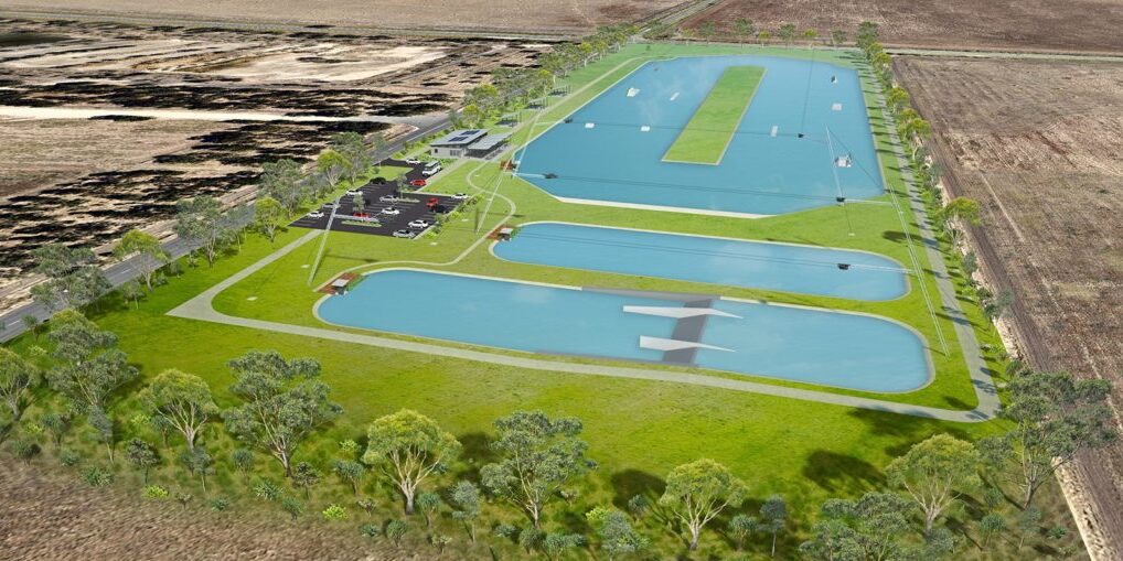 3D render of the future Perth Wake Park